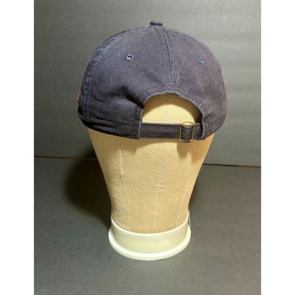 New Era Houston Astros Navy 9TWENTY Adjustable Strapback Hat – MLB Side Script - Picture 2 of 8